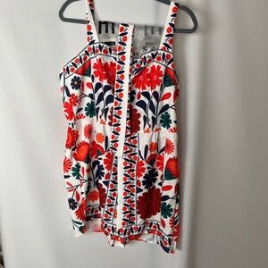 SHEIN Multicolor Floral Embroidered Blouse